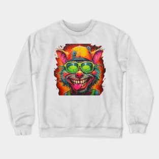 Rat Fink colorful art Crewneck Sweatshirt